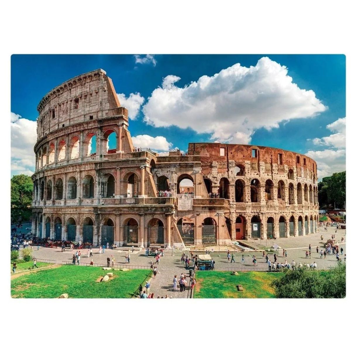Quebra Cabeça Roma / Coliseu 1000 Peças - Toyster Quebra Cabeça Roma / Coliseu 1000 Peças - Toyster